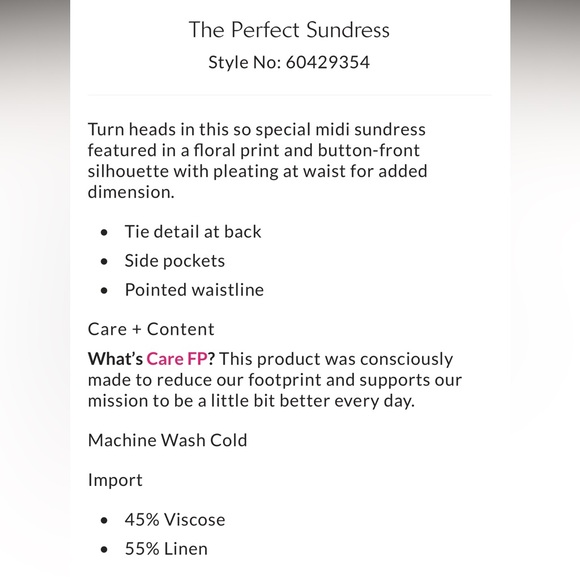 NWT Free People The Perfect Midi Sun Dress $148 Sand Combo XS - Picture 12 of 15